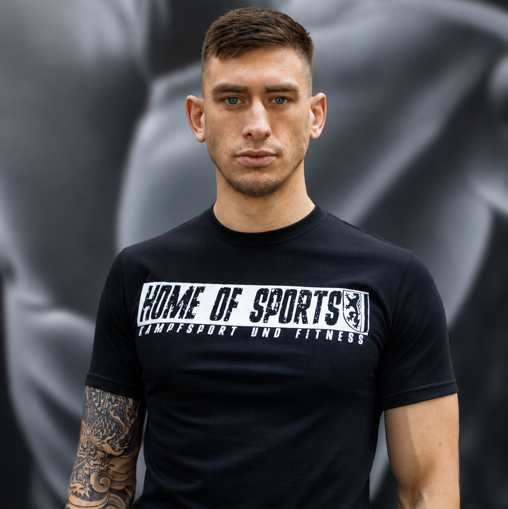 T-Shirts - Schriftzug - Schwarz