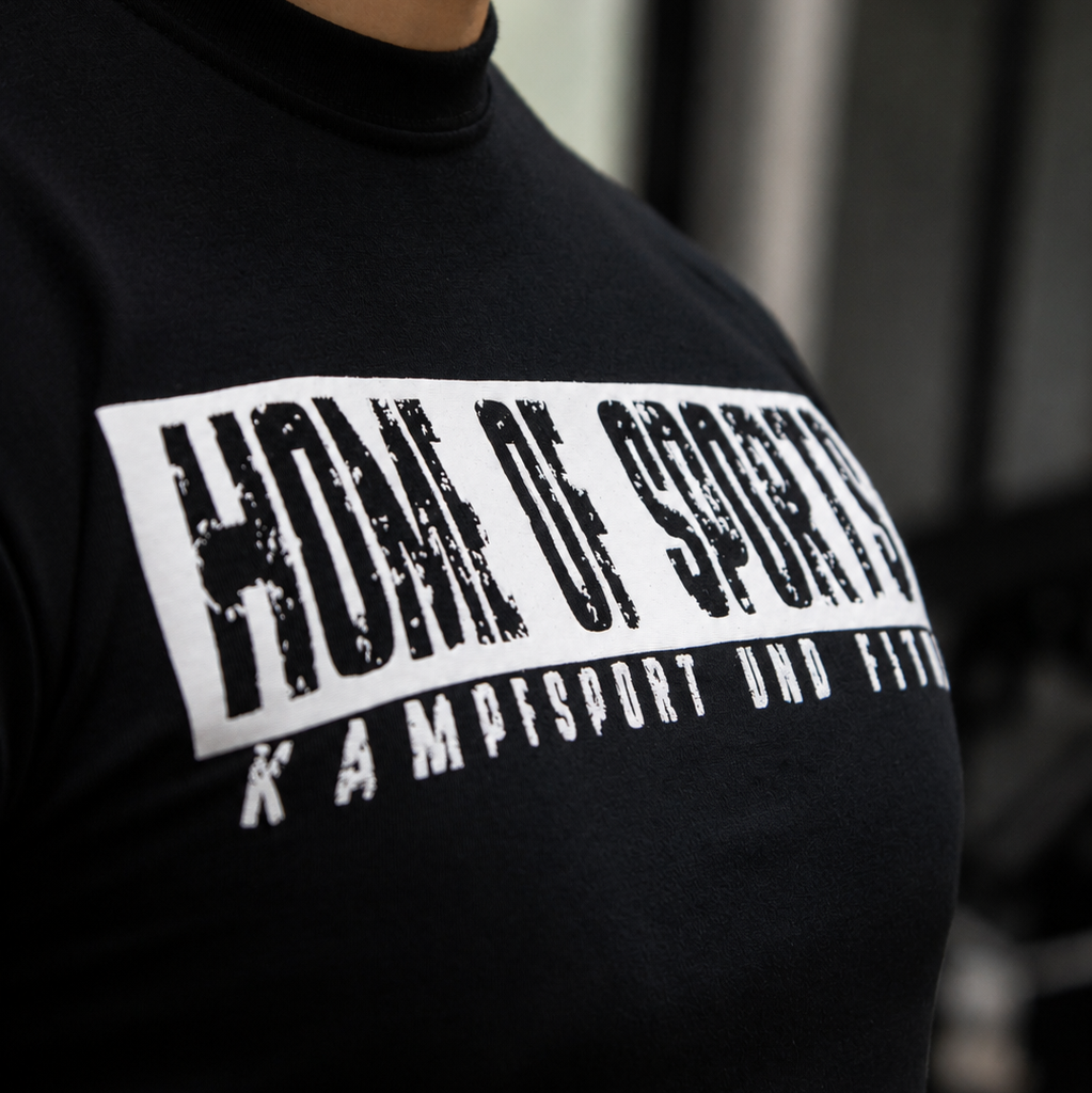 T-Shirts - Schriftzug - Schwarz