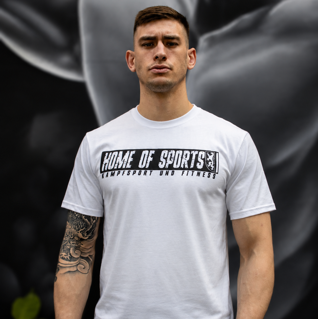 T-Shirts - Schriftzug - Weiß