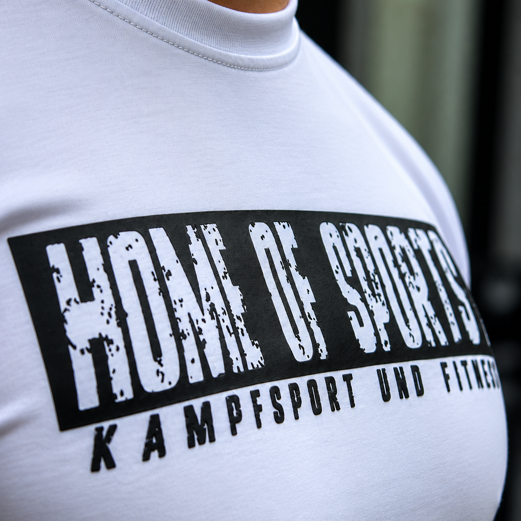 T-Shirts - Schriftzug - Weiß