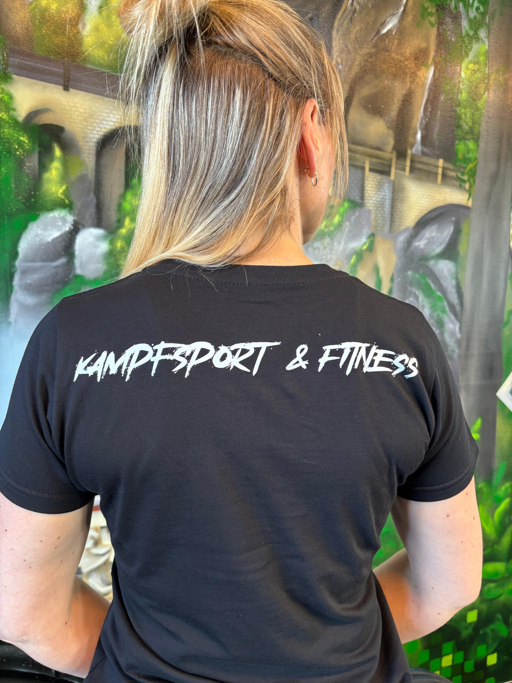 T-Shirts - Logo 3D - Schwarz (Damen)
