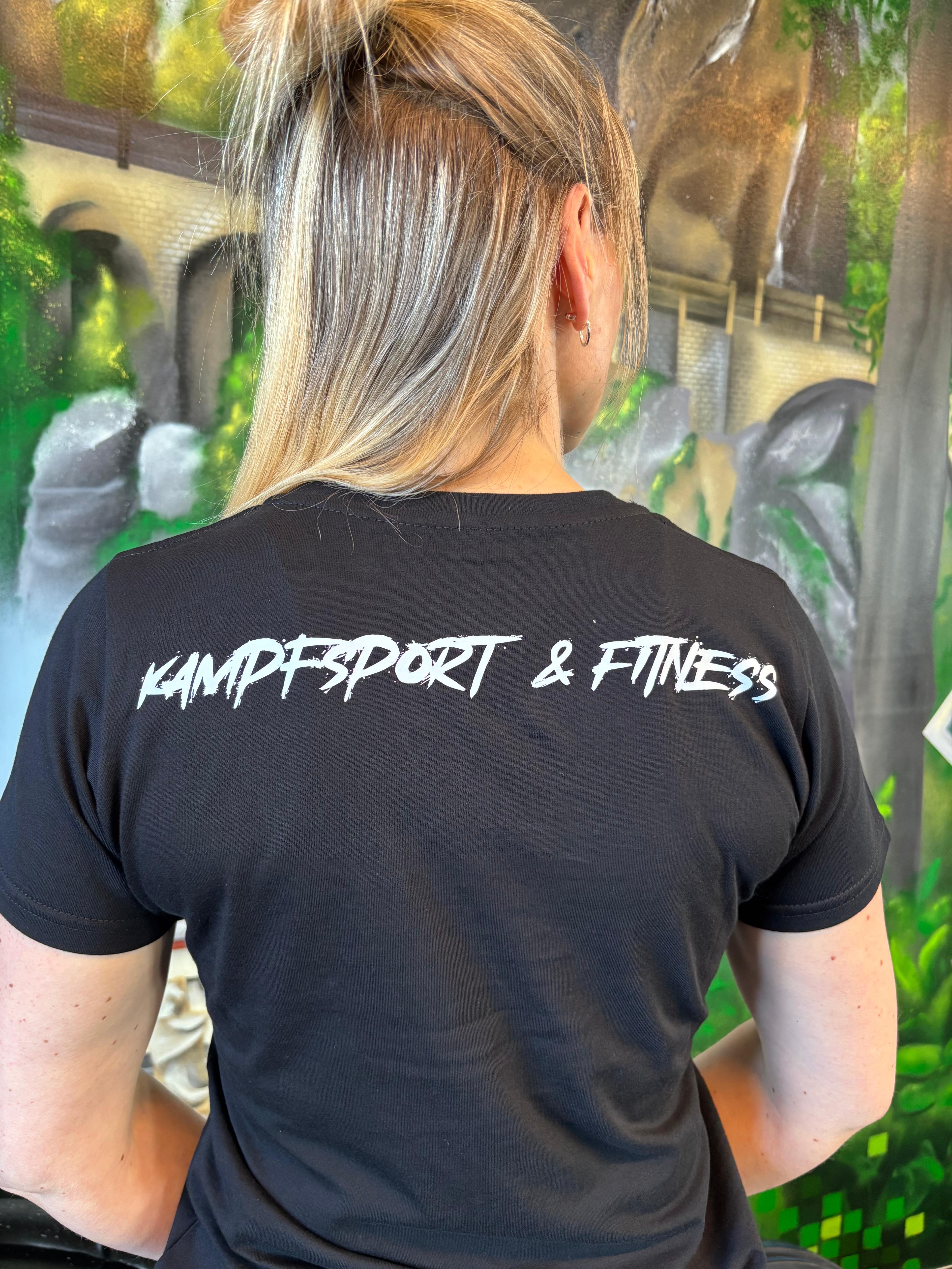 T-Shirts - Logo 3D - Schwarz (Damen)