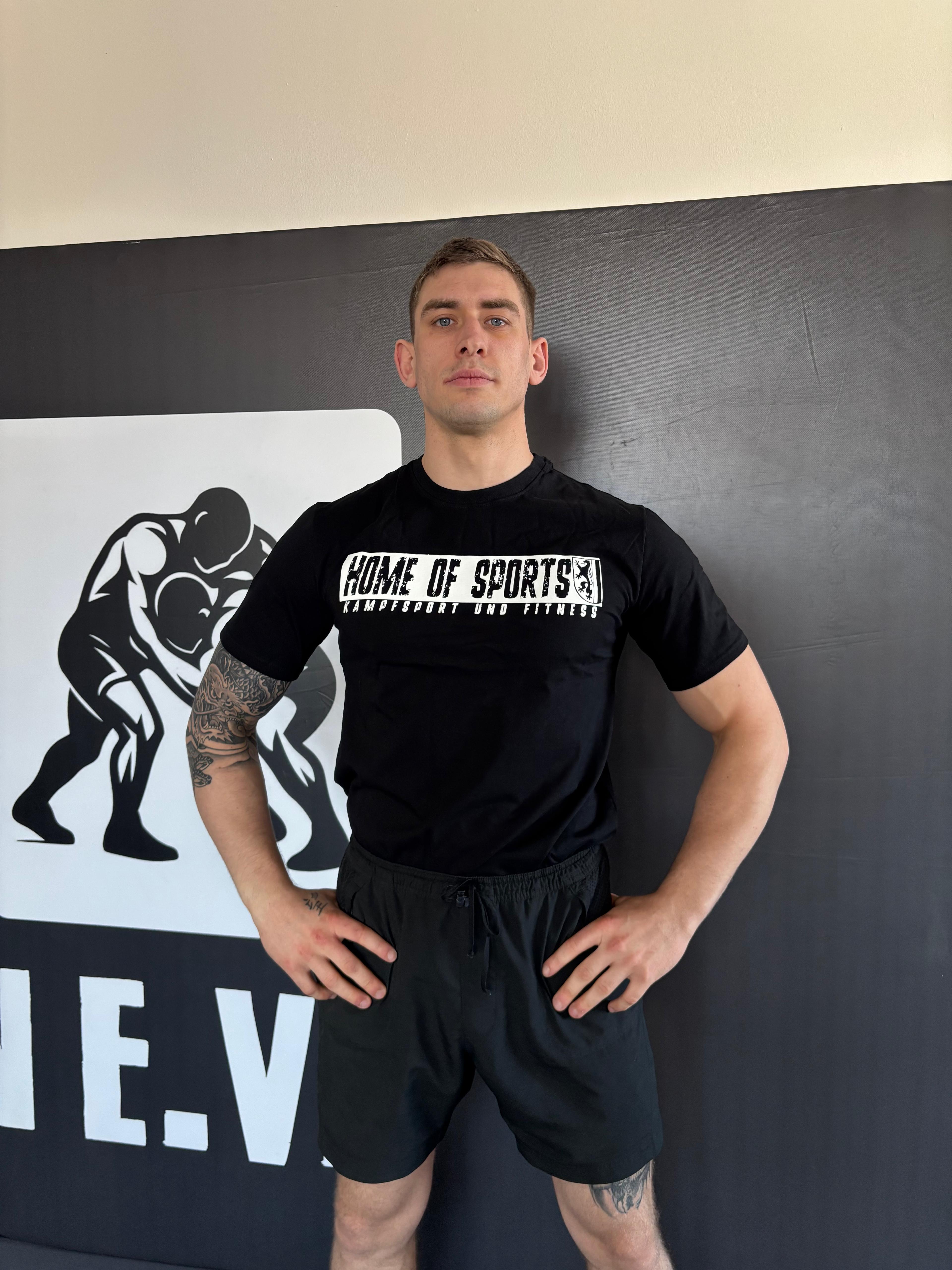 T-Shirts - Schriftzug - Schwarz