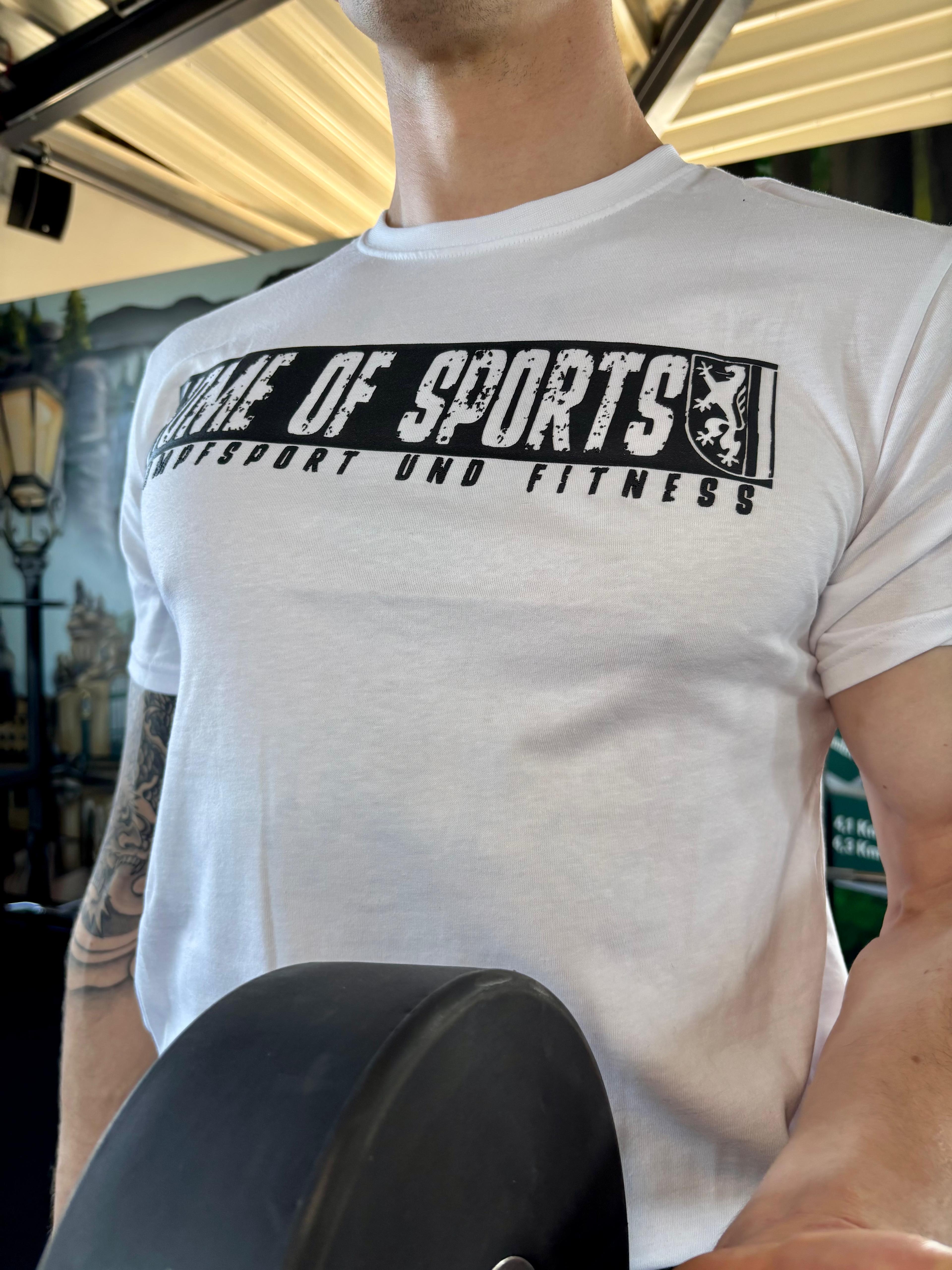 T-Shirts - Schriftzug - Weiß